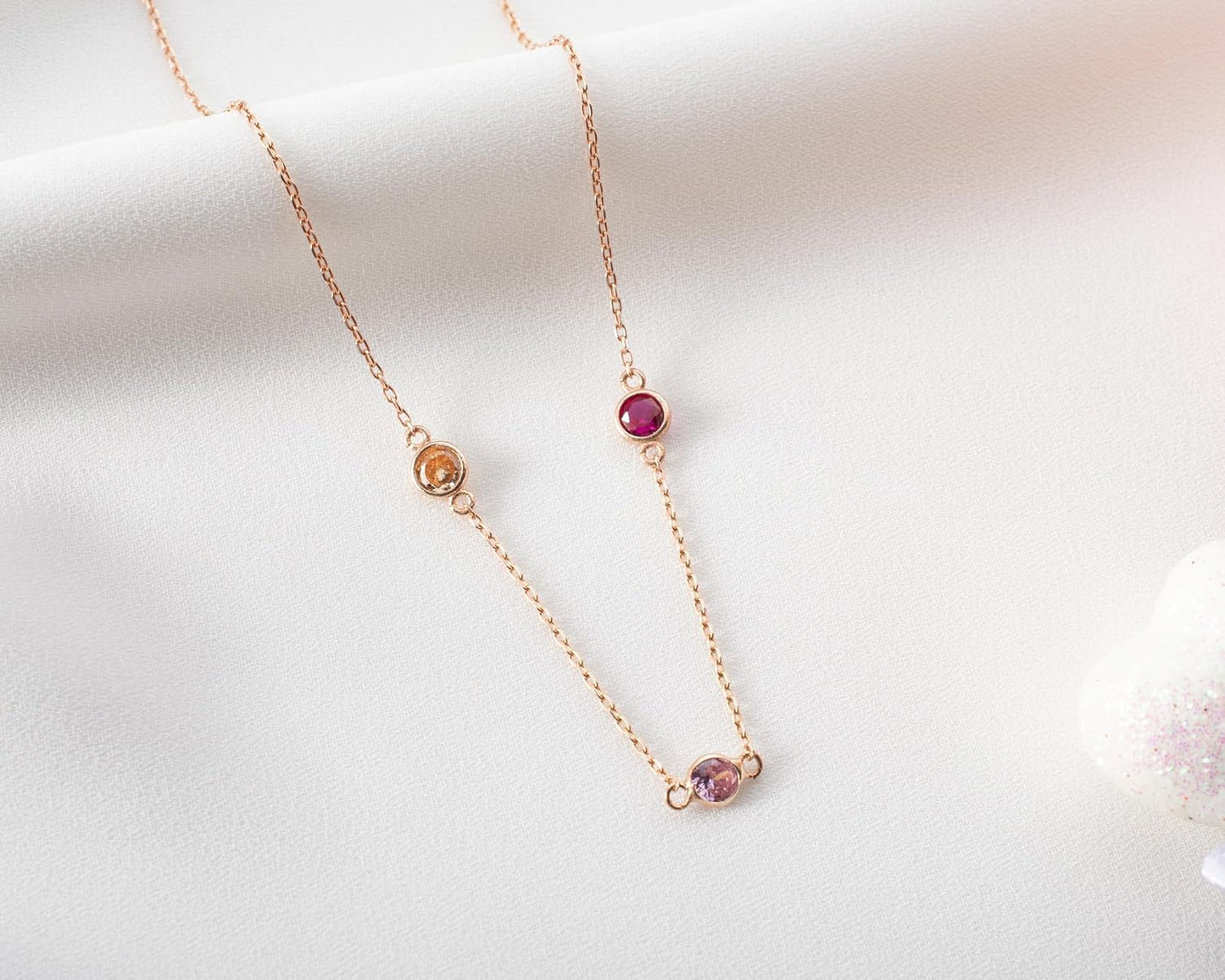 Personalized Necklace Birthstone Necklace For Women