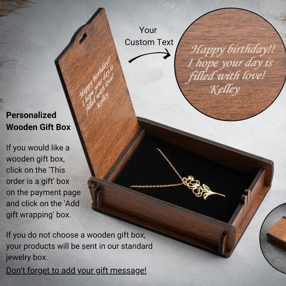 3d Letter Personalized Initial Letter Necklace