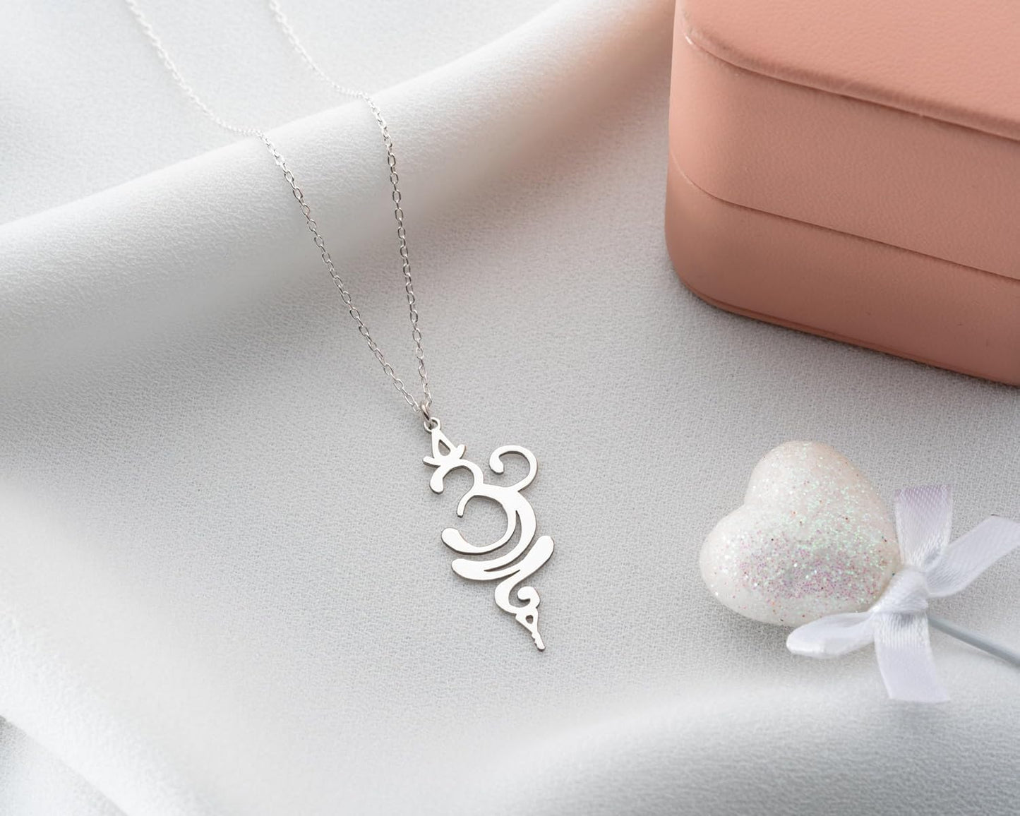 Breathe Sterling Silver Necklace, Spiritual Yoga Breathe Necklace