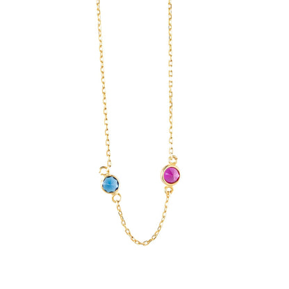 Personalized Necklace Birthstone Necklace For Women